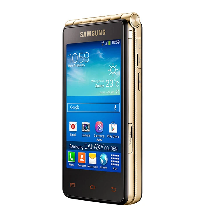 Unlocked Original Samsung Galaxy Golden I9235 3G 2-Screen Wifi Flip Smartphone - Image 2 of 4
