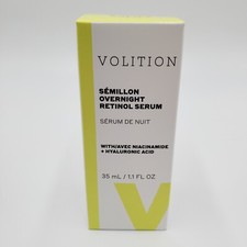 Volition Retinol Face Serum 35ml Semillon Overnight Niacinamide HA New NIB