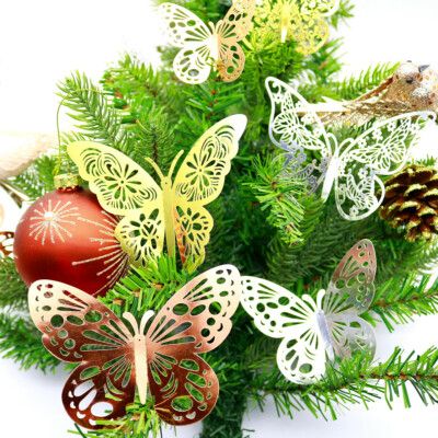 12 Stck. Glitzer Weihnachten Kugeln Weihnachten Baum Ornament Party Dekor Zum Selbermachen UK