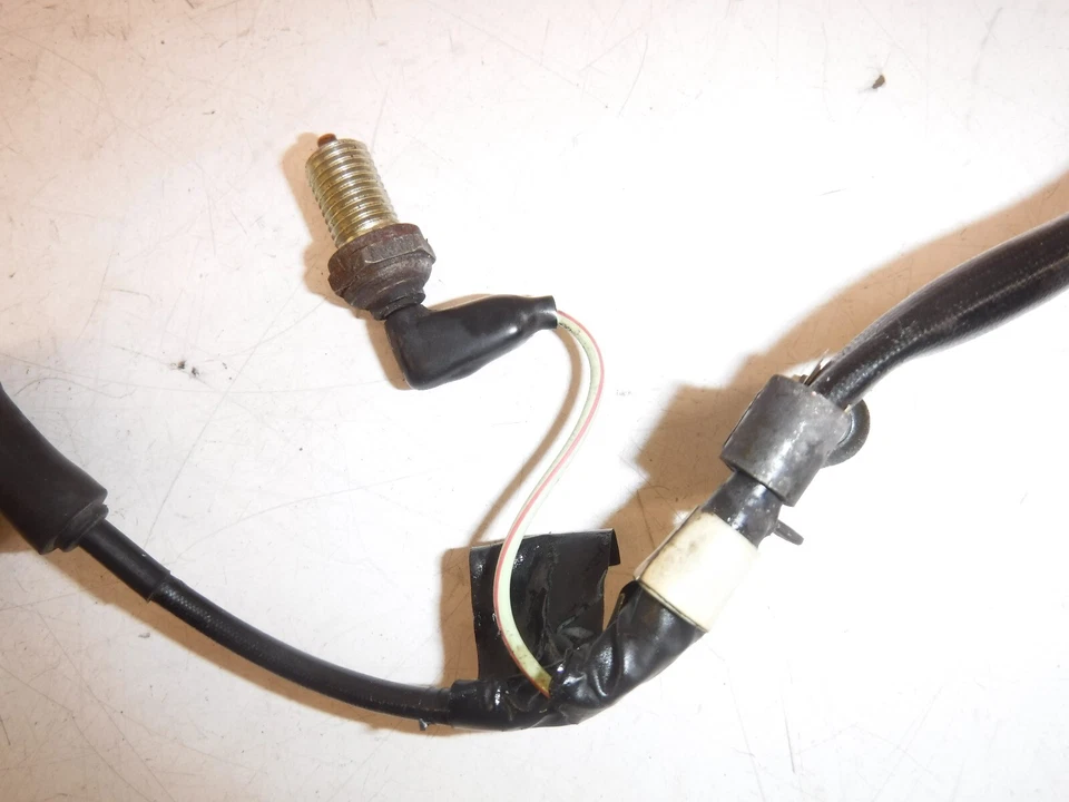 91-07 HONDA SHADOW VLX 600 VT600C SUB ARNÉS DE CABLES CON PRESIÓN DE ACEITE Y NETURAL Foto 3 de 4