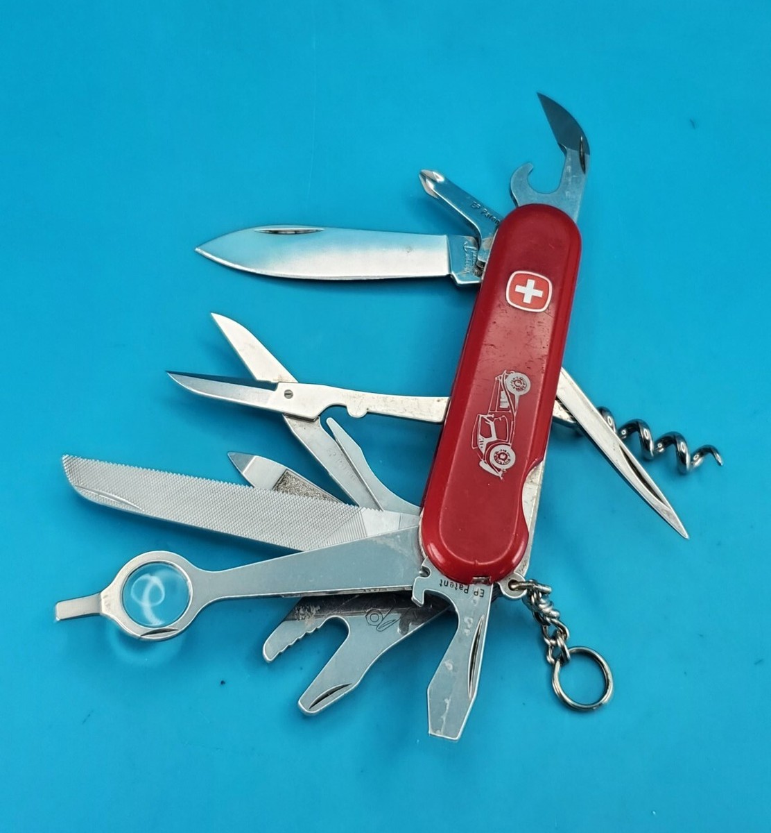 RED WING ナイフ キーホルダー WENGER 未使用 SWISS Vintage Wenger Motorist Red Swiss Army Knife Multi Tool! | eBay