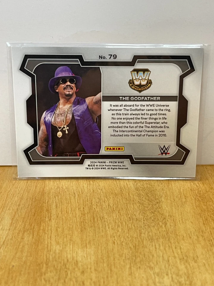 2024 Panini Prizm WWE #79 The Godfather Wrestling Card - Image 2 of 2