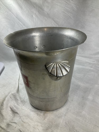 SHABBY SACOTTE CHAMPAGNE ICE BUCKET COOLER FRENCH WINE BAR WHITE VINTAGE WEDDING - Picture 17 of 19