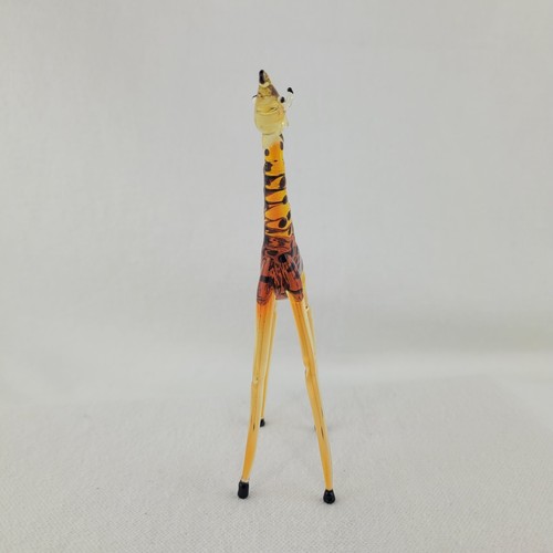 Vintage Murano Giraffe mundgeblasene Glas Figur Original Etikett Made in Italy - Bild 6 von 19