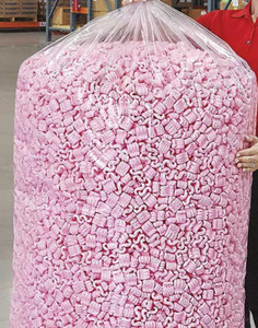 Packing Peanuts and Dispenser Chute
