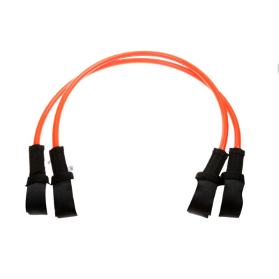 2pcs TPU Windsurfing Fixed Harness Line  - 26 inch Orange