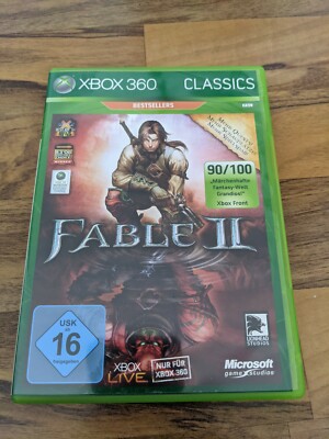 Fable II Classics (Microsoft Xbox 360, 2010)