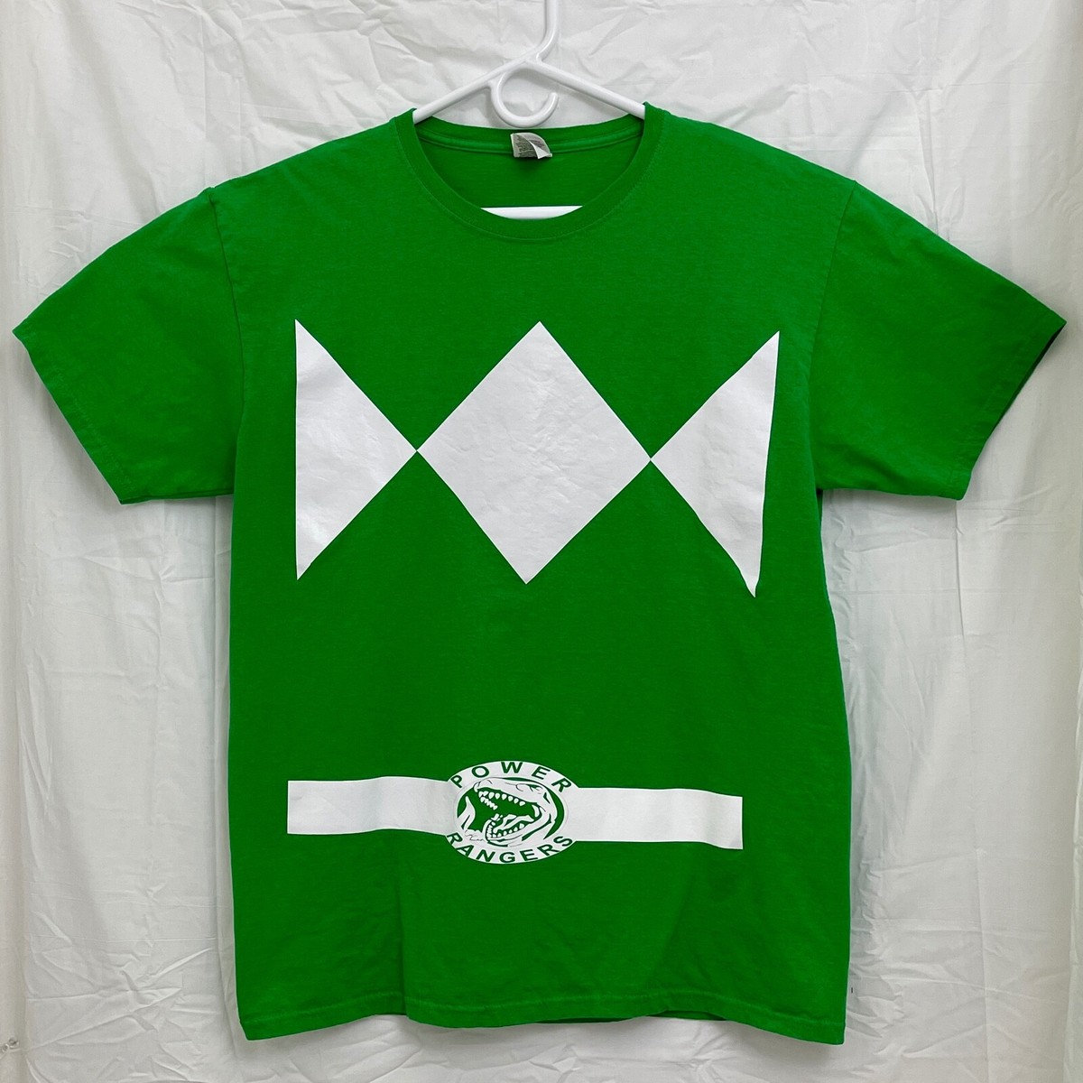 Mighty Morphin Power Ranger Green Ranger Dinosaur Tee Unisex L