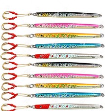 10pcs Fish WOW! 300g Speed jig Vertical Trolling Metal Fishing Lure Assist Hooks