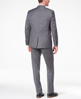 New RALPH LAUREN Classic-Fit Ultraflex 100%Wool Sharkskin