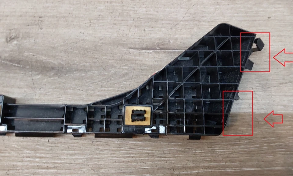 Soporte de parachoques trasero izquierdo Honda CR-V 2017-2021 pieza OEM # 71598-TLA-A01 Foto 4 de 4