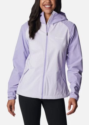 Columbia Heather Canyon Softshell Jacket Damen Kapuzenjacke Lila