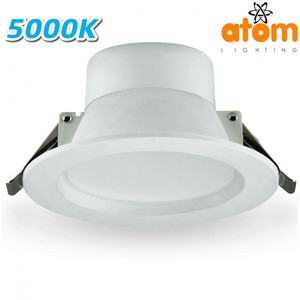 ATOM AT8037 8W LED Dimmable Downligh Kit White 5000K Daylight IP44