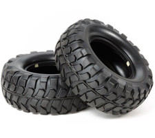 ROCK BLOCK TIRES Ford Bronco Toyota Land Cruiser CC01 CC02 Blue RC Tamiya 54598