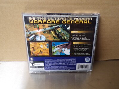 Command & Conquer Generals PC Video Game CD-ROM EA Games 2 Disc