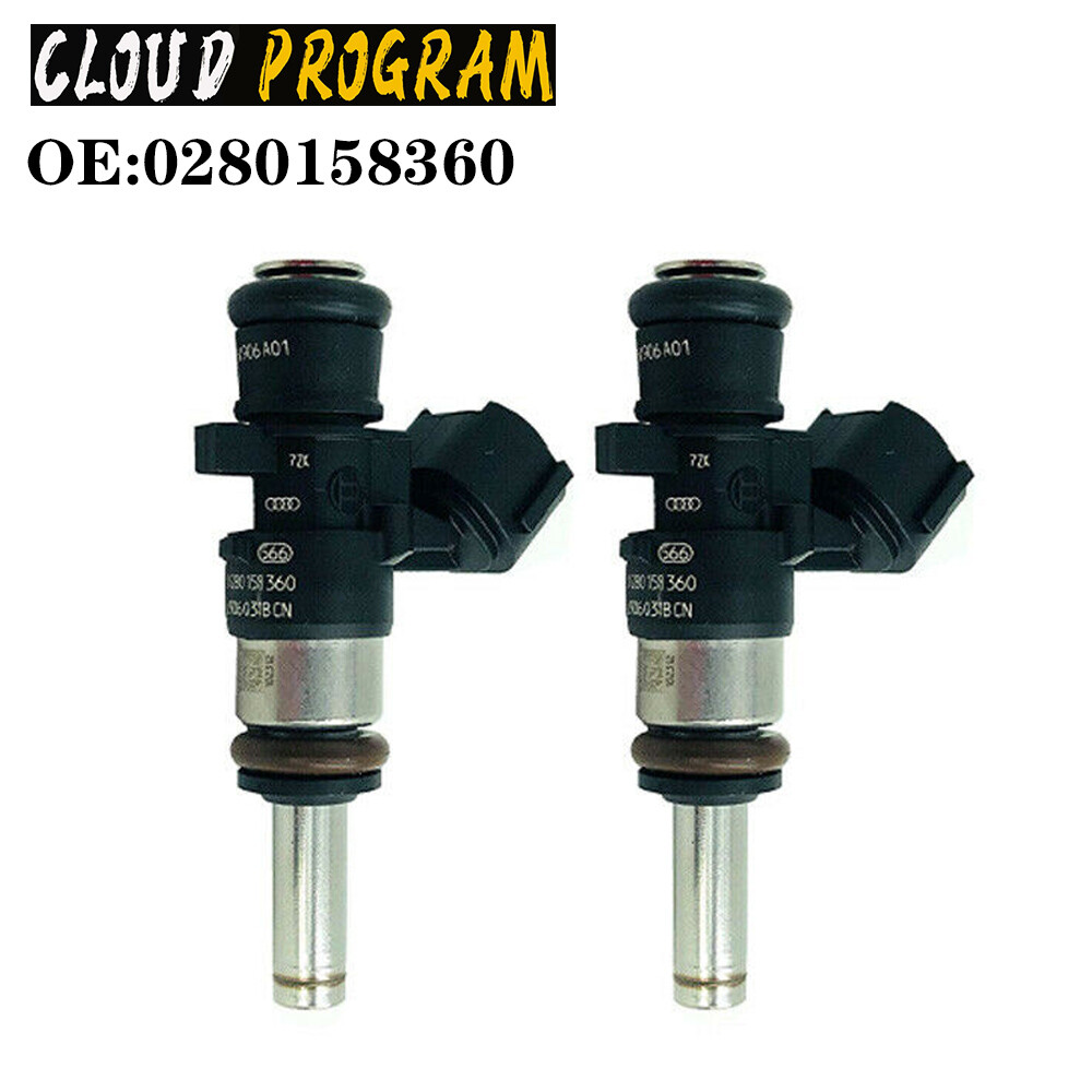 2pcs/lot New Fuel injectors 0280158360 for Audi A3 Sportback A4 A1 Tt 1.8 Tfsi eBay
