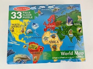 melissa and doug world map