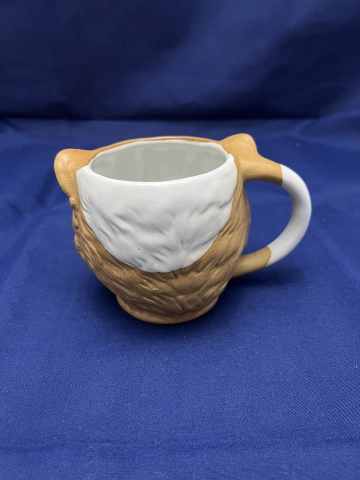 Coffee Mug Dimensional Cat/Lion Brown Cream - Изображение 3 из 4
