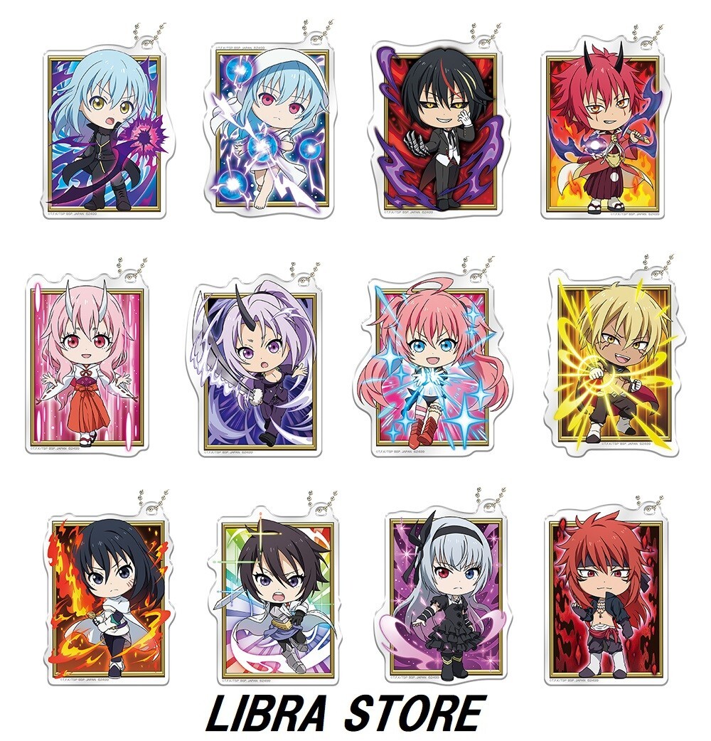 Raro Que Tiempo I Got Reencarnado como Un Slime Kuji Sacos Haki Acrílico Dije De