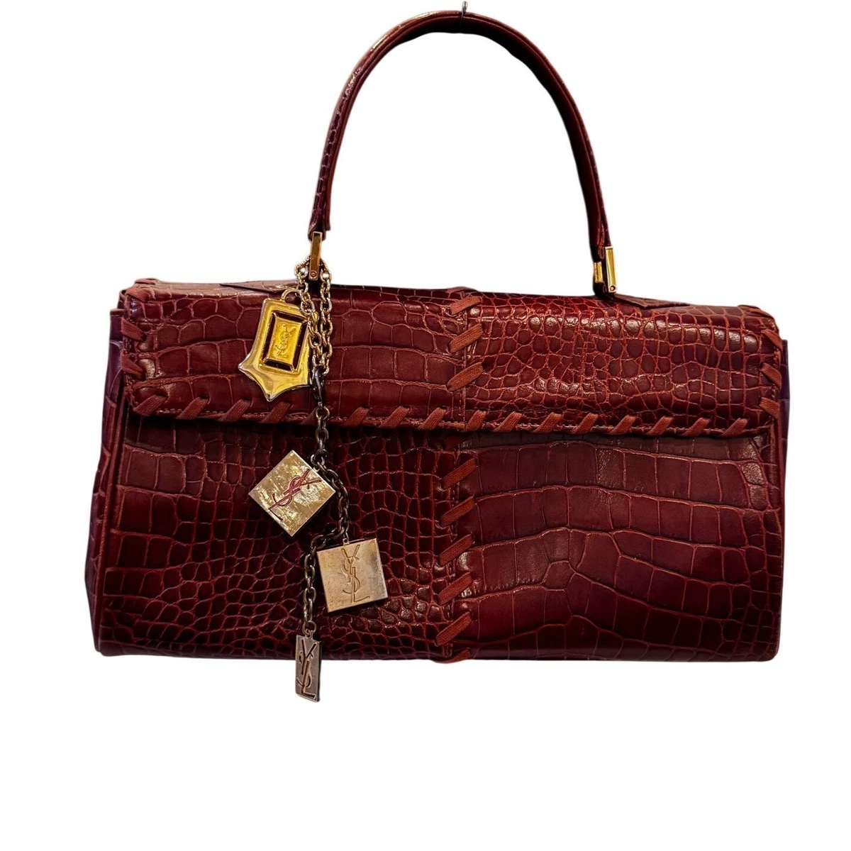 YSL ヴィンテージ　レザー バッグ vintage ysl handbag products for sale | eBay
