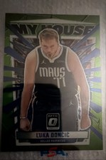2023-24 Panini Donruss Optic - My House Luka Dončić #1 Lime Green Prizm /149