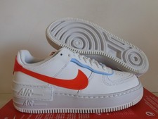 Nike Air Force 1 AF1 Shadow Se Summit White-White Womens Sz 8 CQ9503-100