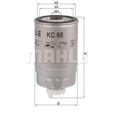 Mahle Kraftstofffilter für Opel