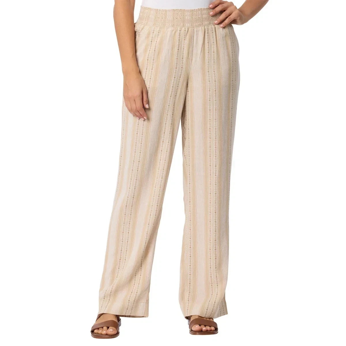 Briggs New York Pants & Jumpsuits | Briggs Ladies' Linen Blend Pull-On Pant Tan Size Medium Nwt | Color: Brown/Tan | Size: M | Pm-41592282's Closet Briggs New York Pants & Jumpsuits | Briggs Ladies' Linen Blend Pull-On Pant Tan Size Medium Nwt | Color: Brown/Tan | Size: M | Pm-41592282's Closet