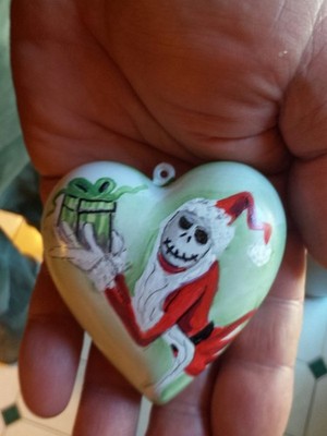 Hand Painted Nightmare before Christmas Ornaments