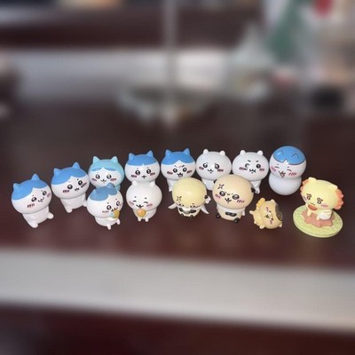 Chiikawa Figur Gacha Lot Chiikawa Hachiware Usagi Waschbär Senpai Shisa