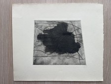 Ben Nicholson ‘Tesserete', 1965 etching proof aside from the edition