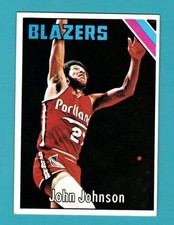 1975-76 Topps John Johnson #147 Portland Trailblazers  - See Pic (A)