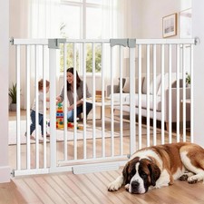 41" Extra Tall Dog Gate Indoor,30-62.5" Wide Heavy Duty Pet Gate for Doorways...