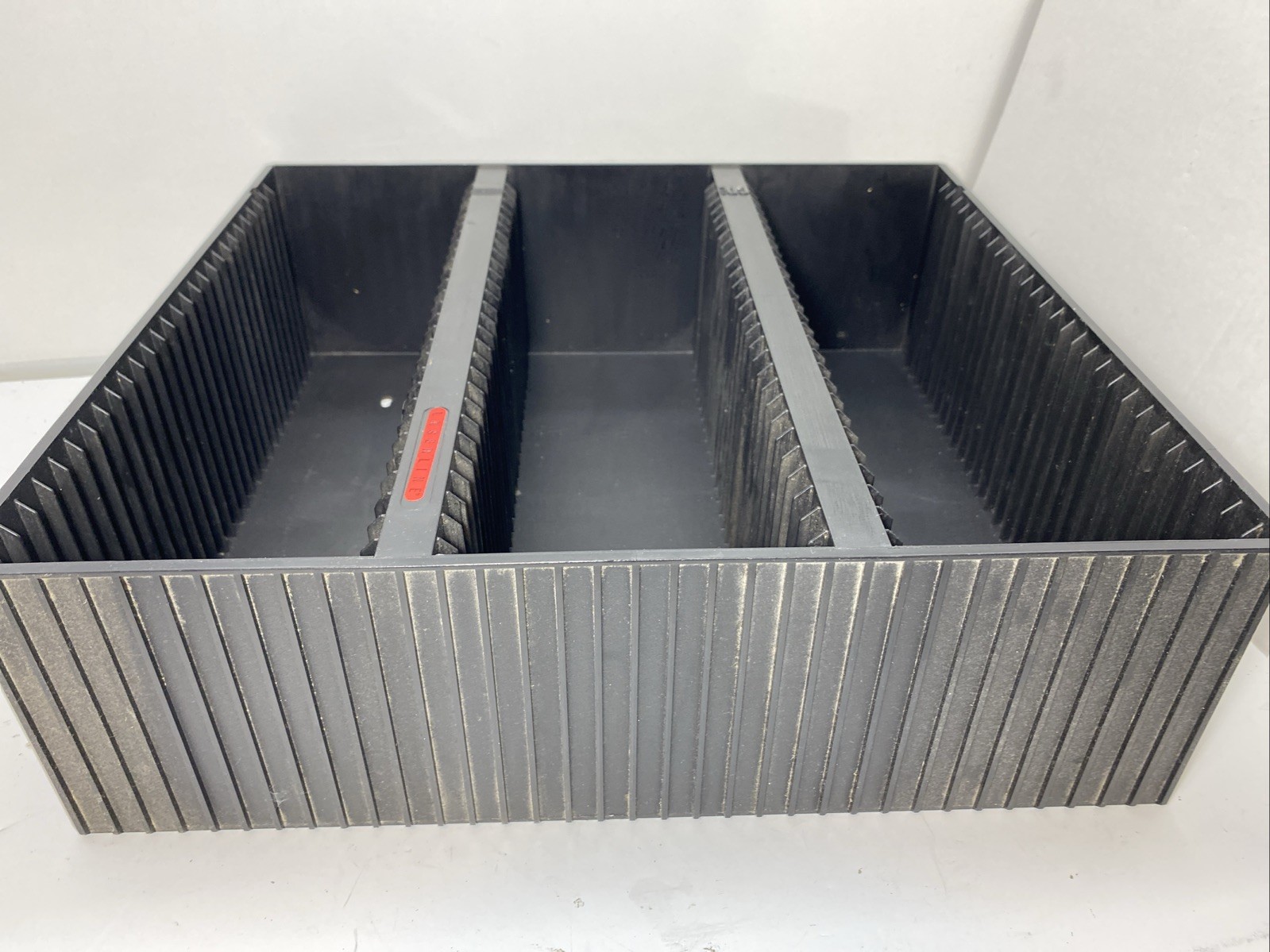 Laserline 90 CD CD90 Storage Case Wall Mount Rack Holder Black Plastic