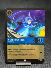 Disney Lorcana Wilds Unknown Merryweather Cold Foil 139/204 NM