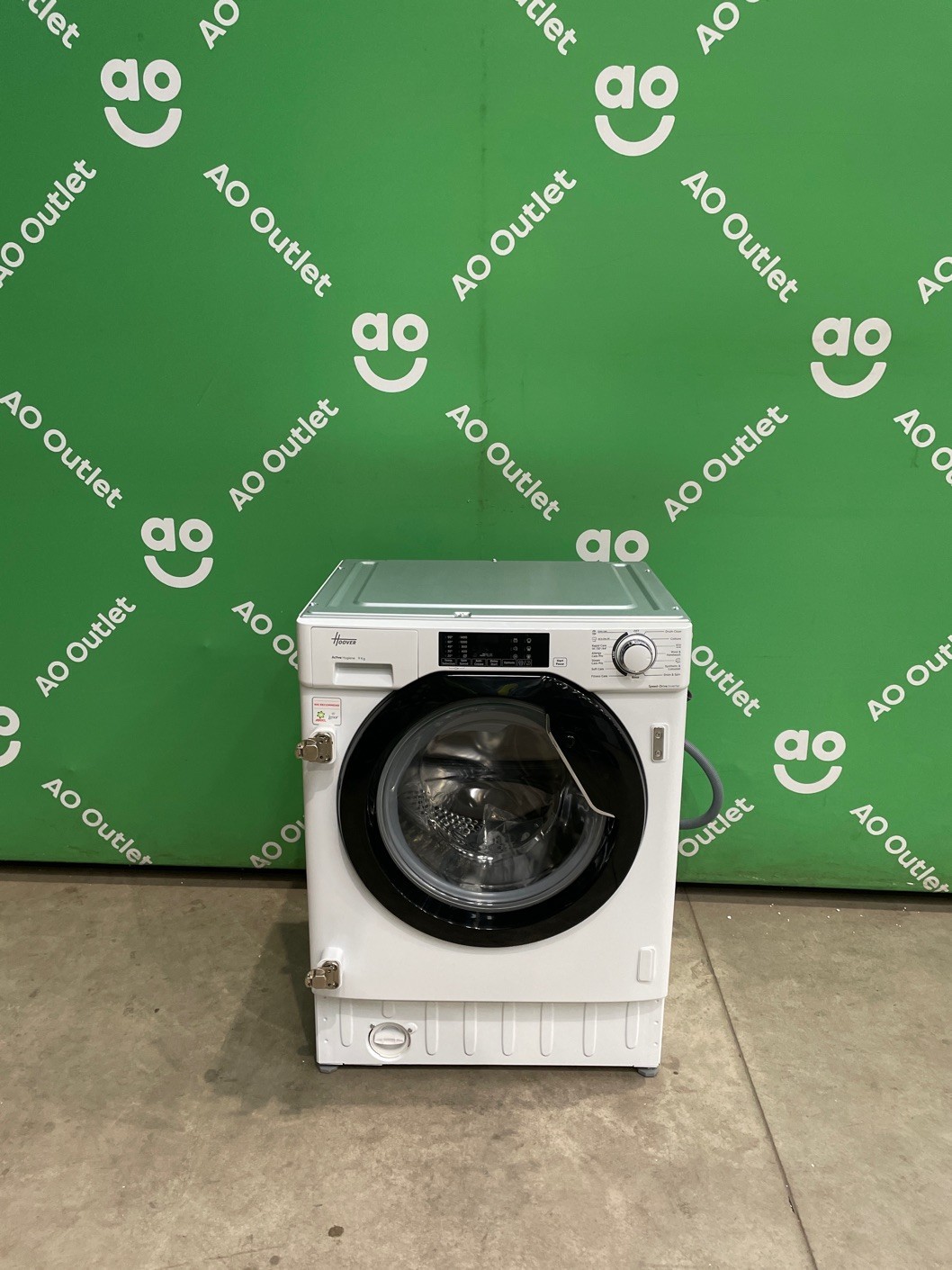 Hoover Integrated Washing Machine 9kg 1400rpm - HBWS 494DMBW5-80 #LF116866