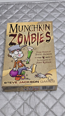 Munchkin Zombies by Steve Jackson 2014 - Complete