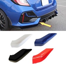 Car Rear Bumper Tow Hook Cover for Hatchback 2017 2018 2019 2020 2021 White