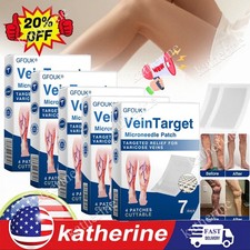4 20 Vein Target Microneedle Patches Advanced Varicose Veins Treatment for Legs