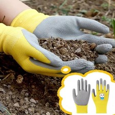 Kids Gardening Gloves Waterproof Non Slip Garden Work Gloves for Children
