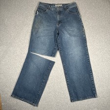 Vintage Y2K Bullhead Pipes 32x30 (Fits 32x29) Baggy Wide Leg Jeans FOR REPAIR
