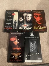 The Crow VHS movies Lot