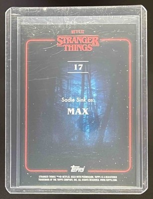 2025 Topps Non-Sport Stranger Things Max #17 | eBay