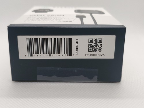 Câble de charge USB Fitbit Versa noir 100% authentique original - Photo 4 sur 4