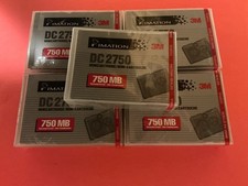 IMATION 3M DC2750 Data Cartridges New Sealed Lot of 5 Free Shipping