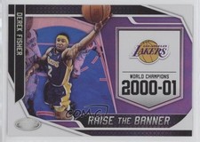 2019-20 Certified Raise the Banner Derek Fisher #19 g9z