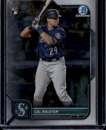 2022 Bowman Chrome #51 Cal Raleigh (B)