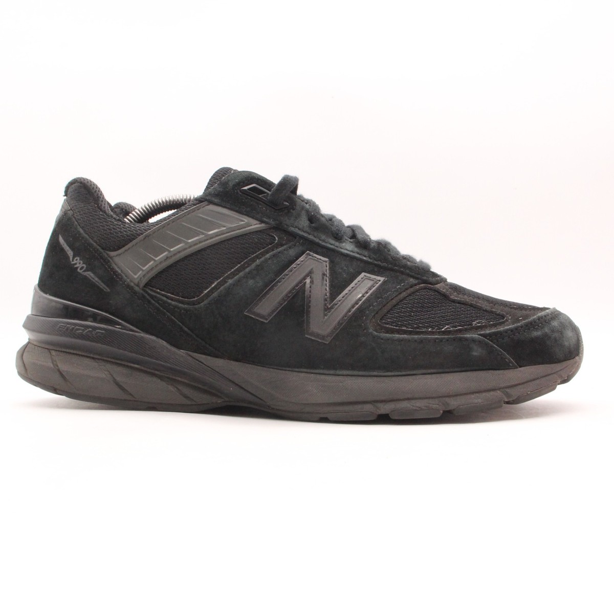 Size 10 New Balance 990v5 Made in USA Triple Black for sale