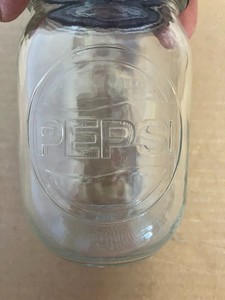Golden Harvest Pepsi Mason Jar