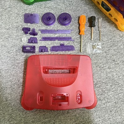 New Full Housing Case Shell Cover Replacement Kit For Nintendo 64 N64 Console US